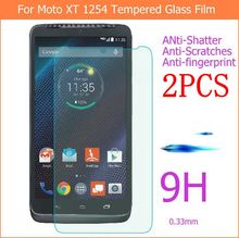 2PCS Tempered Glass For Motorola Droid Turbo XT1254 Screen Protector protective film For MOTO XT1225 Glass 2024 - buy cheap