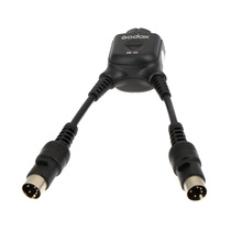 Godox cabo y adaptador 2 para 1 conector, para pacote de alimentação de propac pb960 flash ad360 ad180 2024 - compre barato