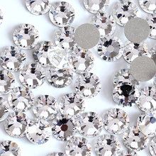 1440 unids/lote claro no Hotfix Flatback diamantes de imitación para hacer y decoración para uñas brillo gemas perlas de joyería 2024 - compra barato