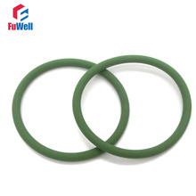 2 uds 2,4mm de espesor verde FKM o-ring Seals 165/170/175/180/185/190/195/200mm OD FKM O anillos agujero juntas de sellado surtido 2024 - compra barato