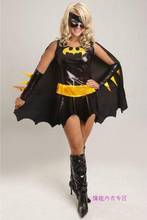 Superhero Masquerade Fancy Batman Costume Women Fancy Dress Blinder Masked Role Playing Halloween Cosplay 4 Sets 2024 - buy cheap