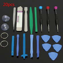 20 in 1 Cell Phones Opening Pry Repair Tool Kits Mobile Smartphone Screwdrivers Tool Set For iPhone Samsung Hand Tools Set 2024 - compre barato
