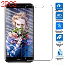 2PCS Tempered Glass For Huawei P9 Lite 2017 Screen Protector Thoughed protective film For Huawei Honor 8 Lite glass 2024 - buy cheap