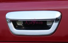 2017-2018 Chrome Car Styling Rear Trunk Bowl Insert Cover Tail Gate Handle Trim Panel Frame For Jeep Compass Accessories 2024 - buy cheap