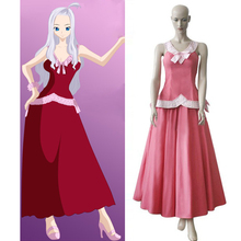 Anime Fairy Tail Mirajane Cosplay Full Set Halloween Costume (Tops+Long Maxi Skirt) Costume Size Free Shipping 2024 - buy cheap