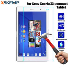 Tablet Protective Guard Film For Sony Xperia Z3 Compact Tablet 8.0" Tempered Glass Screen Protector 2.5D High Clear Anti-scratch 2024 - buy cheap