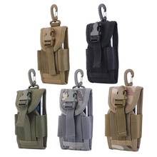 4.5 inch Oxford Universal Army Tactical Bag for Mobile Phone Hook Cover Pouch Waist Bag Tactical Military Mobile Phone Bags Belt 2024 - buy cheap