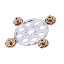 80T+28T Motor Gear Alloy Pinion Cogs Gear for Sakura CS S XIS D4 RC Car 2024 - buy cheap