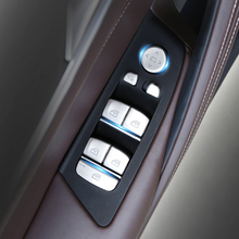 ABS Chrome Car Door Window Switch Lifter Buttons Cover Sticker Trim For BMW 5 Series 2018 528 530 G38 G30 11PCS/13PCS 2024 - buy cheap