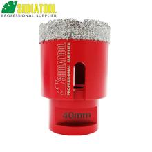 SHDIATOOL 1pc M14 Diameter 40mm Vacuum Brazed Diamond Drilling Core Bit Crown Hole Saw Granite Marble Ceramic Drilling Bit 2024 - buy cheap