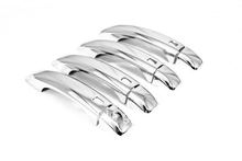 High Quality Triple Chrome Plated Door Handle Cover for Audi Q5 for Audi A4 B8 free shipping 2024 - buy cheap