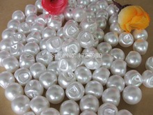 Botões de pérola branca 8mm botão de bebê para costura 200 peças botão de vestuário para artesanato botoes acessórios de scrapbook enfeite de cabelo laço 2024 - compre barato
