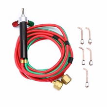 1set Gas Oxygen Butane Welding Torch Acetylene Cutting Kit With 5 Nozzles New welding tools 2024 - buy cheap