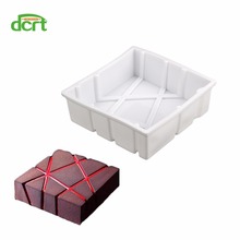 Moldes de sarga en forma de cubo para hornear, moldes para pasteles, Mousse, pan, Muffin, accesorios de cocina, herramientas de pastelería 2024 - compra barato