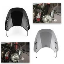 Motorcycle ABS Front Windscreen Windshield Shield Screen with Bracket for DUCATI Scrambler 2015 2016 2017 2016 Wind Deflector 2024 - compre barato