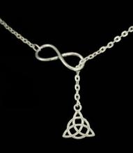 Infinity Irish Triquetra Knot Amulet Pendant Necklace Charm Vintage Sweater Chain DIY For Woman Jewelry Gifts 1Pcs 2024 - buy cheap