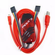 HAILANGNIAO new 10pcs PICKIT2 PIC Kit2 Simulator PICKit 2 Programmer Emluator Red Color w/USB cable Dupond Wire 2024 - buy cheap