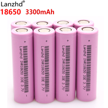 8PCS INR18650 batteries Li ion 18650 3.7V battery lithium ion 18650 For laser pointer flashlight 3300mAh 30A discharge 18650VTC 2024 - buy cheap