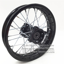 Pit bike Rim of 12inch Rear Wheel Rim 80/100-12inch Steel dirt bike wheel Rims 2024 - buy cheap