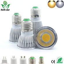 High power  E27 E14 GU53 MR16 LED COB Spotlight Dimmable 9w 12w 15w Spot Light Bulb DC12V or AC85-265V 2024 - buy cheap