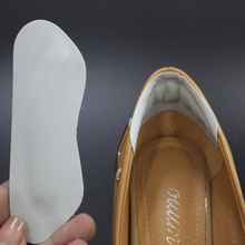 1Pair Foot Care Soft Imitation Leather Heel Protectors Pain Back Heel Pad 2024 - buy cheap