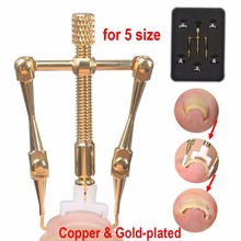 100% copper material Ingrown Toenail Correction Tool Manicure Clipper Pedicure Fixer Recover Tool 2024 - buy cheap