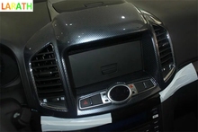 Наклейки на панели центральной консоли для Chevrolet CAPTIVA 2012-2015, рамка с блестками, украшение интерьера, автомобильные аксессуары, Стайлинг автомобиля 2024 - купить недорого