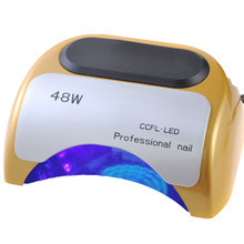 Profissional CCFL conduziu a lâmpada 48 W lâmpada LED UV para unhas, Secador de unhas com Sensor Auto 10 s 20 s 30 s temporizador ferramentas unhas 110 V - 240 V 2024 - compre barato