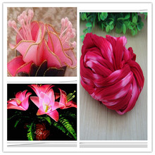 Flores de nilón de seda para manualidades, lote de flores de doble color, 54 colores, envío variado o un solo color, DIY 2024 - compra barato