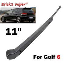 Erick's Wiper 11" Rear Wiper Blade & Arm Set Kit For VW Golf 6 Hatchback 2008 - 2013 Windshield Windscreen Rear Window 2024 - buy cheap