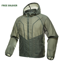 FREE SOLDIER-camisa táctica militar para hombre, camisa de protección solar uv, de manga larga, para acampar, deportes al aire libre 2024 - compra barato