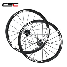 CSC-juego de ruedas de bicicleta, 700C, 38mm, Tubular, pista de carbono, pilar de bicicleta, 1420 radios sapim 2024 - compra barato
