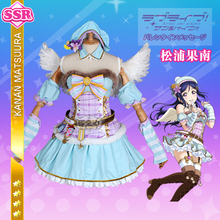 [Customize]2018 Anime Love Live Sunshine AqoursKanan Matsuura Christmas Choir Uniform Cosplay Costume Halloween Free Shipping. 2024 - buy cheap