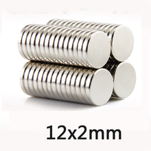 50/100/200/pcs Neodymium Magnet 12*2 mm Small Round Permanent NdFeB N35  Disc Super Powerful Strong Magnetic Magnets 12x2mm 2024 - buy cheap
