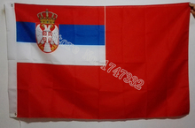 Serbian River Flotilla  Armed Forces Flag hot sell good 3X5FT 150X90CM Banner brass metal holes 2024 - buy cheap