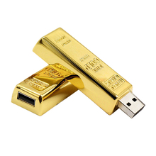 High quality Metal usb flash drive 128GB bullion memory stick creative gift pen drive 4GB 8GB 16GB 32GB 64GB pendrive usb stick 2024 - buy cheap