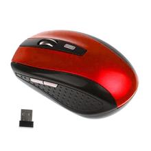 Novo sem fio gaming mouse 1200 dpi 2.4 ghz receptor usb óptico ratos para computador portátil 2024 - compre barato