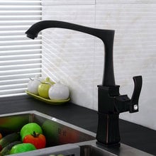 Kitchen Faucets Rotating Sink Faucet Swivel Faucet Mixer Single Holder Single Hole Antique Black Mixer Tap 2024 - buy cheap