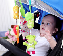 Hot sales Baby Toys Rattles Toy Kids Soft Cat Owl Plush Toy Animal Clip Baby Crib Bed Hanging Bells Toys for Stroller DS19 2024 - buy cheap