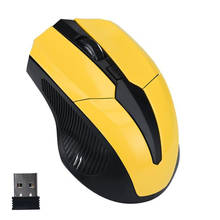 COMBATERWING 2,4 GHz беспроводная мышь 2000DPI Беспроводная оптическая мышь Мыши USB приемник желтый для ПК компьютера ноутбука A30 2024 - купить недорого