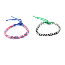 5pcs Ethnic Round Colorful Braid Silk Cord Friendship Bracelets/Handmade Bracelet/Bangle Fashion Gift 2024 - buy cheap