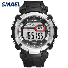 SMAEL-Reloj de pulsera Digital para hombre, cronógrafo con alarma militar, deportivo, Digital, resistente al agua, 1620 2024 - compra barato