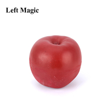 Maçã falsa de borracha, de mão vazia, imitação de aparecer apple, truques de mágica, palco mágico, ilusionismo 2024 - compre barato