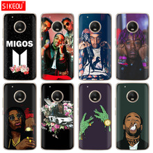 Силиконовый чехол для телефона Motorola Moto G6 G5 G5S Z2 Z3 PLAY PLUS X4 E4 E5 C Migo X Coque 2024 - купить недорого