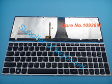 English keyboard for Lenovo ideaPad 5N20H03472 9Z.NB4BN.C01 PK131BJ1B00 T6G1B-US NSK-BQCBN English keyboard Silver with Backlit 2024 - buy cheap
