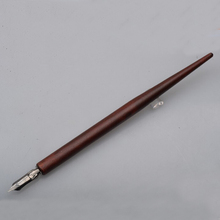 Best Wooden Gothic Dip Pen with SP39 Nib Handwriting Calligraphy Copperplate Pen Cartoon Pen 2024 - buy cheap