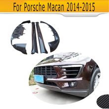 carbon fiber car body kits front lip bumper diffuser side skirt for Porsche Macan 2014-2015 2024 - buy cheap