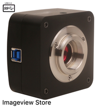 16MP USB3.0 Mircoscope C-mount camera U3ISPM16000KPA с Panasonic 1/2. 33 дюйма CMOS Sensor 16fps поддержка winXP, 7,8, 10, MAC, Linux 2024 - купить недорого