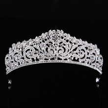 Wedding Crystal Tiara Crown Queen Women Bridal Hair Jewelry Ornaments Bride Accessories Diadem Mariage Headpiece Headband O2236 2024 - buy cheap
