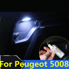 LED car interior trim trunk light lamp high quality bulb car styling Interior decoration Accessories For Peugeot 5008 2017-2019 2024 - buy cheap